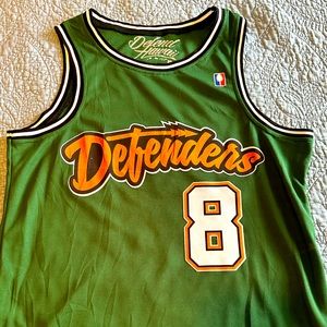 Defend Hawaii- Limited Release “Defenders” Basketball Jersey Size Large